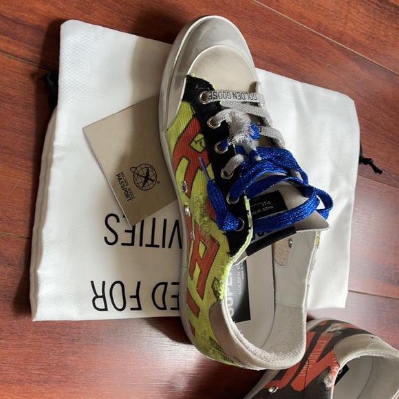 Golden Goose Super-Star Low Top Sneaker size 8 - Picture 3 of 10